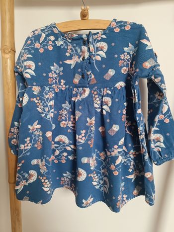 Robe fleurie Vertbaudet 3 ans