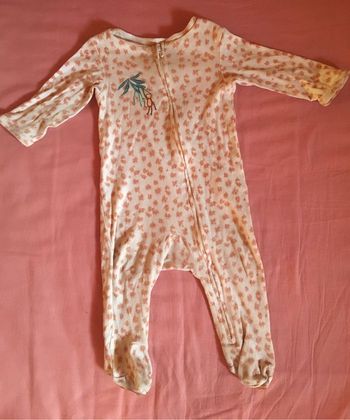 Pyjama zip 6 mois mixte