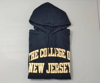 Vêtement Homme Sweatshirts Sweats pull à capuche bleu marine Champion eco fleece taille L #Retrostre