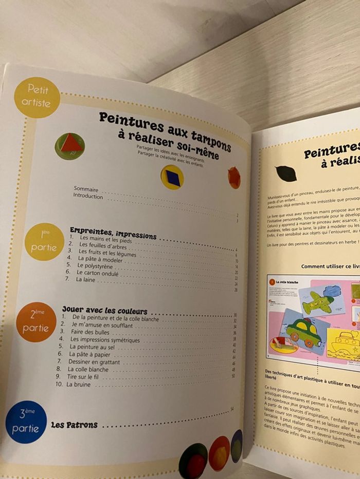 Peintures aux tampons à réaliser soi-même – MFG Atelier – Très bon état – Activité créative - photo numéro 3
