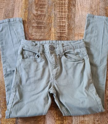 Pantalon slim 8 ans jeans kaki
