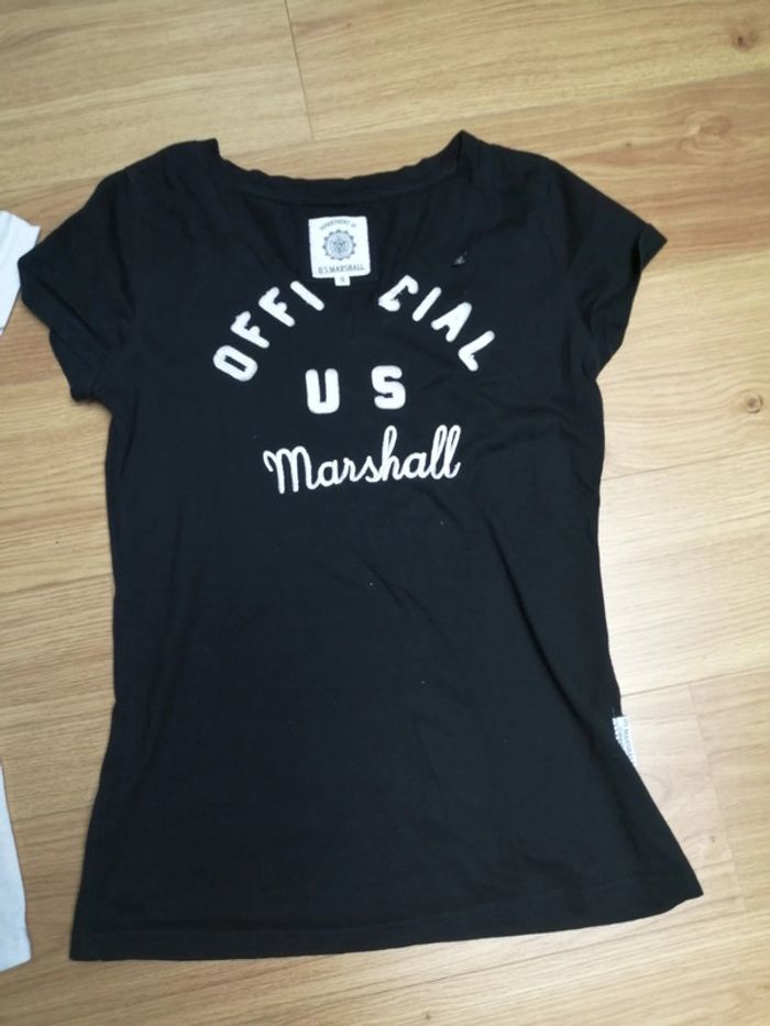 Lot de 2 tee shirt US Marshall Taille S - photo numéro 3