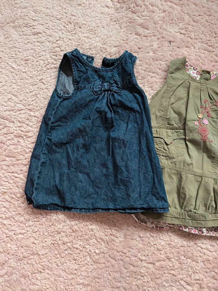 Lot 18 mois fille robe et veste - photo numéro 4