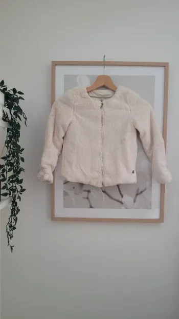 Veste en fausse fourrure fille Creeks 8 ans
