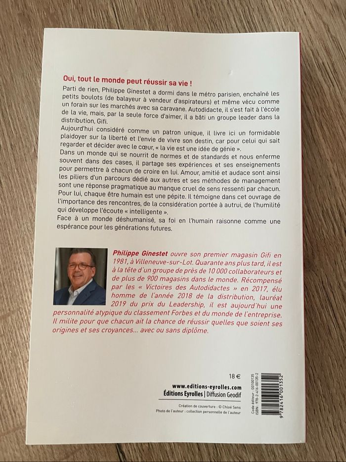 Livre La vie est une idée de génie : La force d'aimer - photo numéro 2