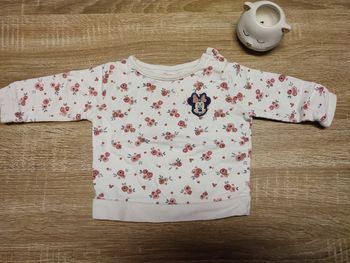 Pull minnie avec fleurs