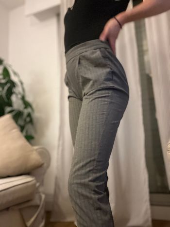 Pantalon gris élégant pimkie à rayures