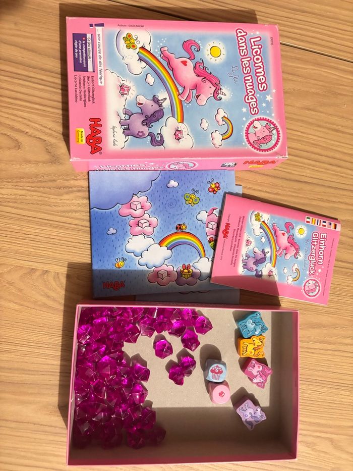 Jeu Licornes dans les nuages Haba - photo numéro 2