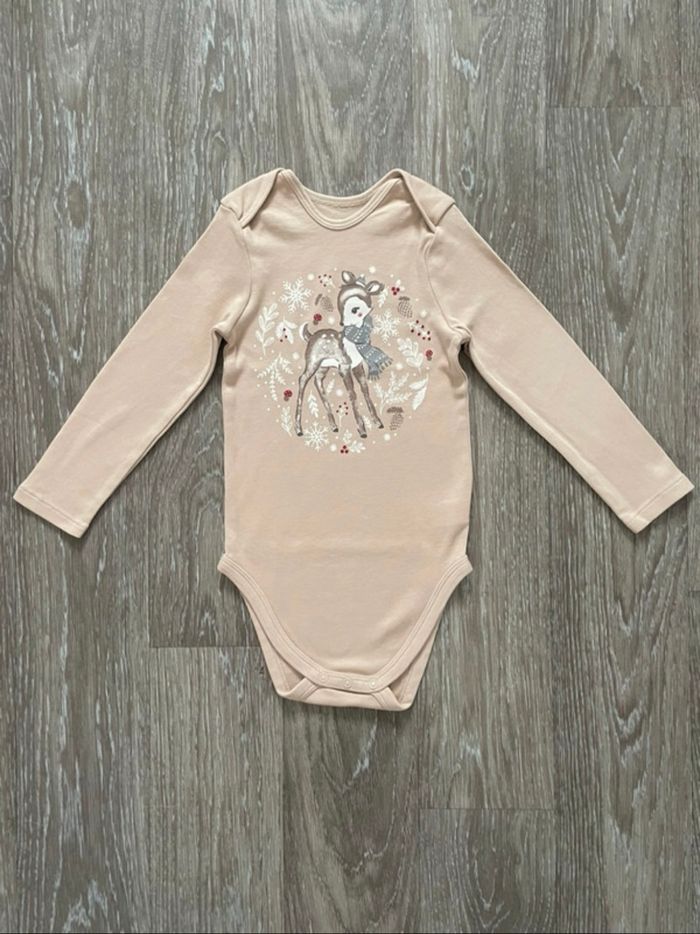 Body manches longues beige