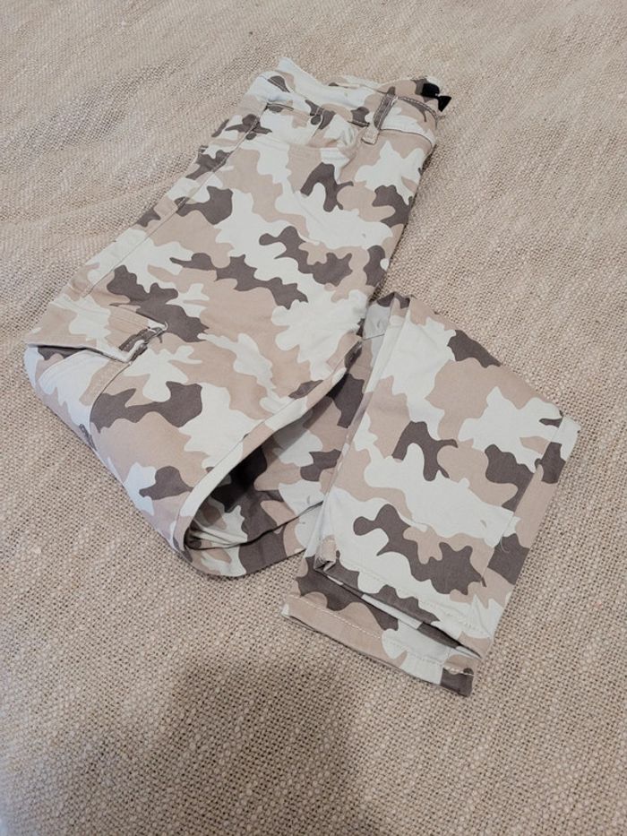Jeans militaire beige 38 - photo numéro 5