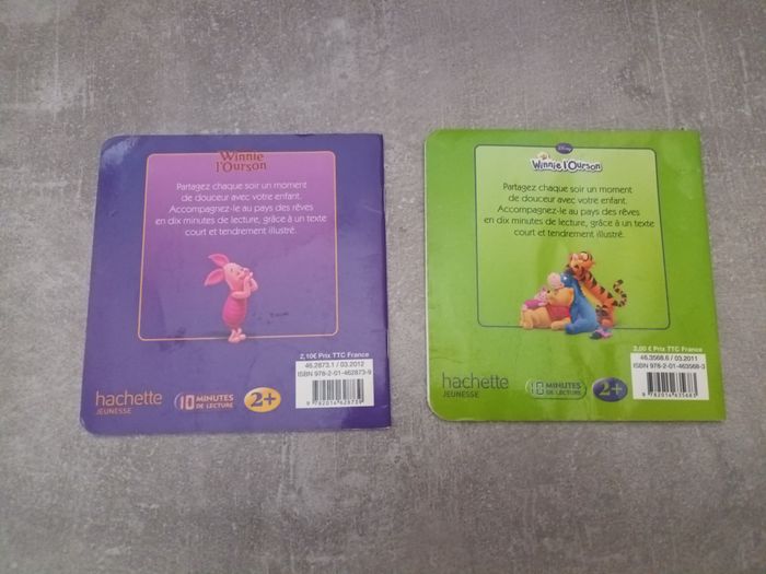 Lot de 2 livres mon histoire du soir - Disney - Winnie l'ourson - photo numéro 2