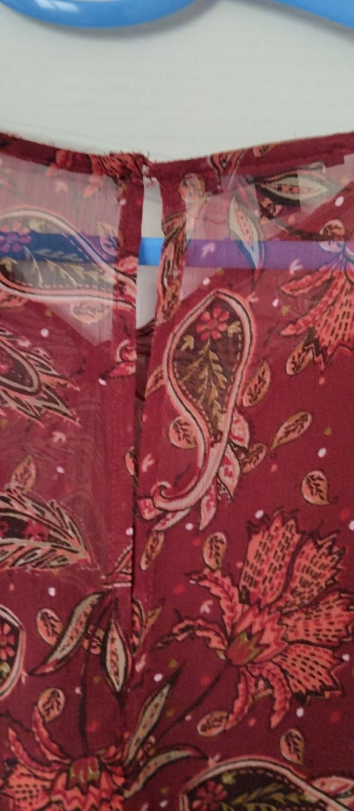 Robe imprimé rouge - photo numéro 4