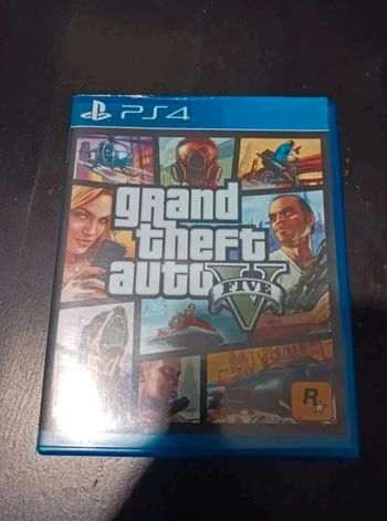 Jeux  PS4  grand  theft  auto five