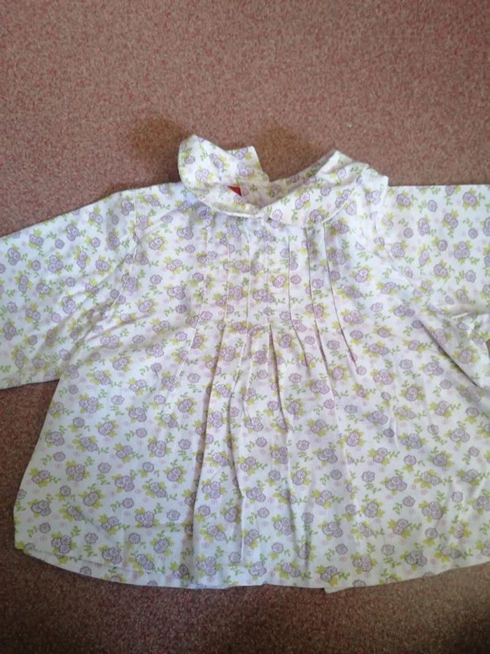 Chemise à fleurs