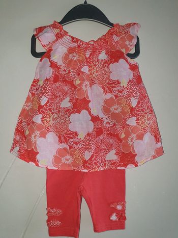 Ensemble tunique et legging 6 mois