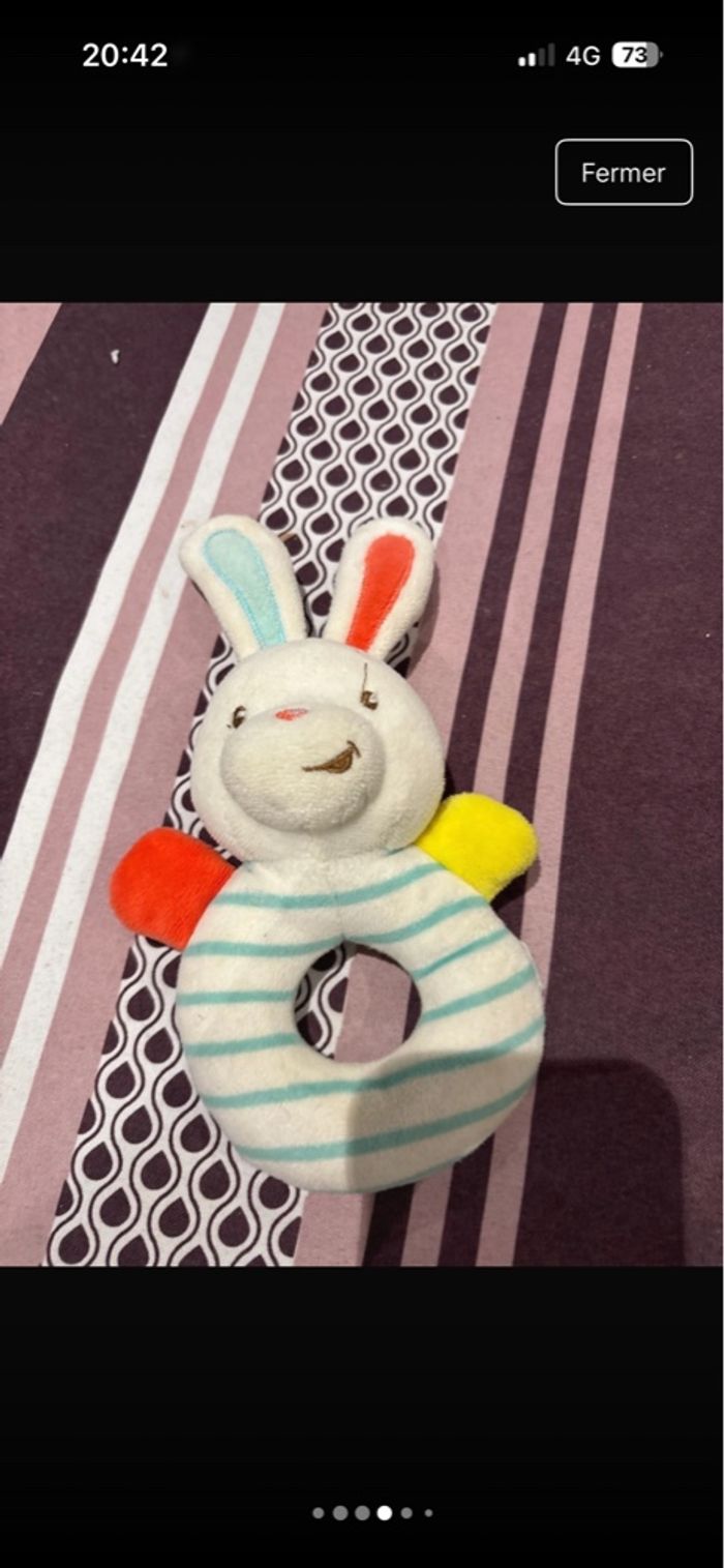 Lot hochet et jeux bébé - photo numéro 4