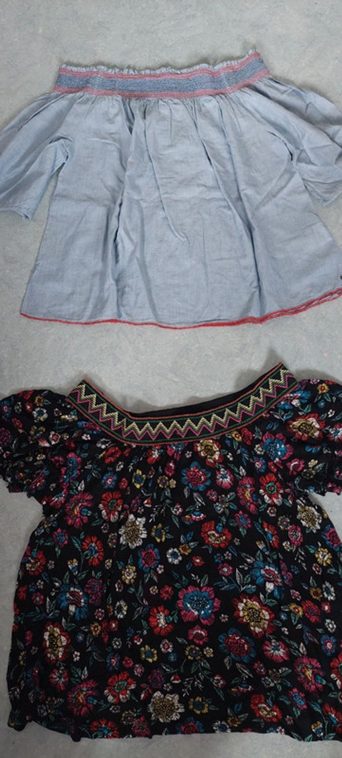 Lot de 2 top épaules denudees - photo numéro 2