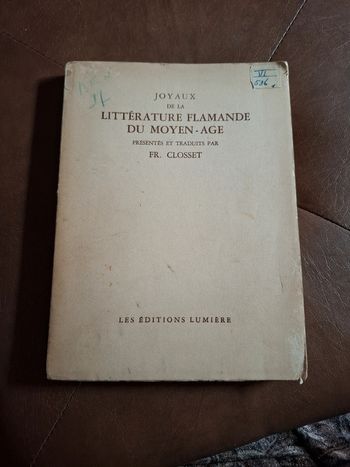 Joyaux de la littérature flamande du moyen age