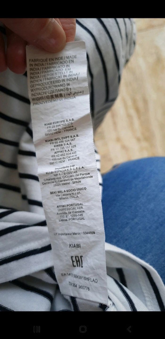 T-shirt manches longues 10 ans fille - photo numéro 7