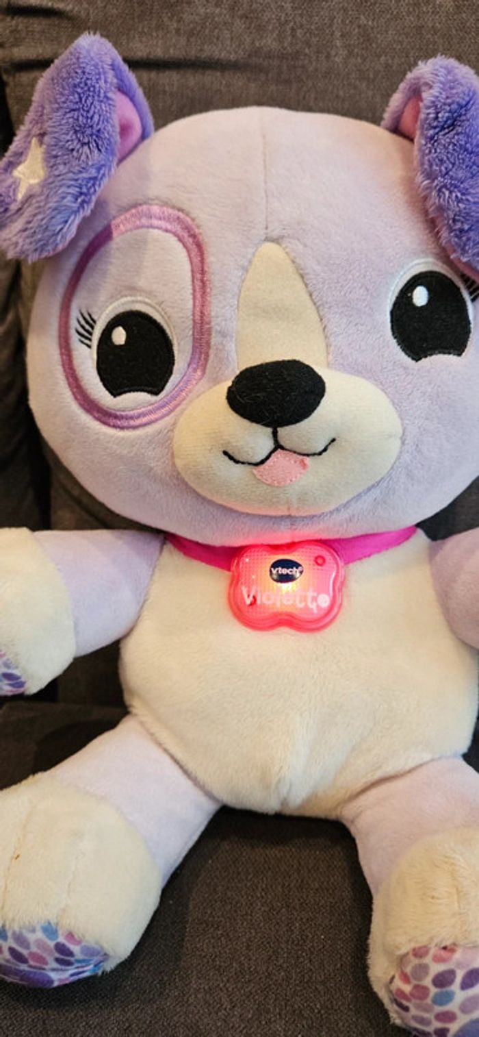 Peluche sonore Violette Vtech - photo numéro 4