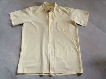 chemise jaune manches courtes Gipsy