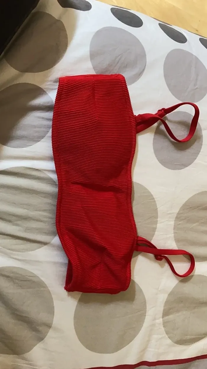 maillot de bain rouge - photo numéro 5
