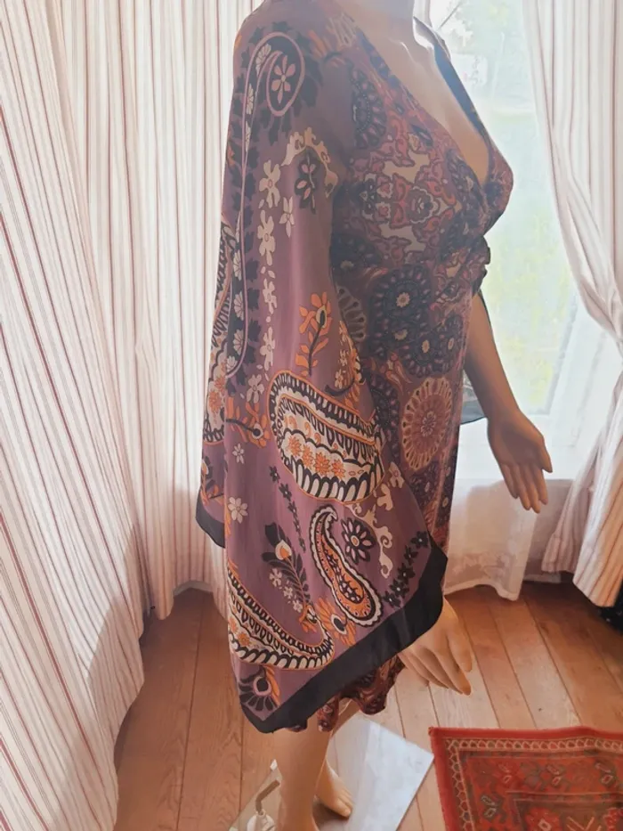 Magnifique Robe Blu in Firenze it M fr XS/S - photo numéro 5