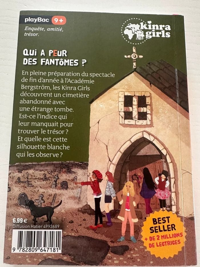 Livre Kinra Girls. Qui a peur des fantômes ? - photo numéro 3