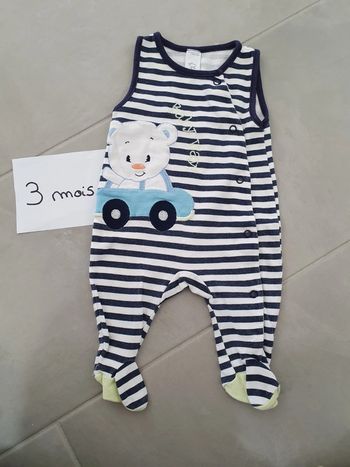 Pyjama fin 3 mois