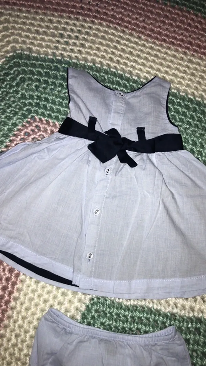 Robe + culotte 3mois - photo numéro 3