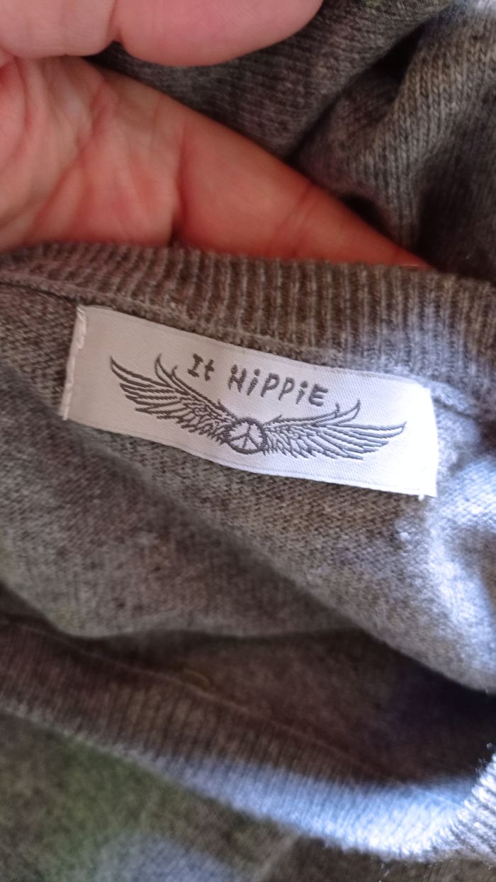 🌸Pull manches courtes, It Hippie, taille unique - photo numéro 4