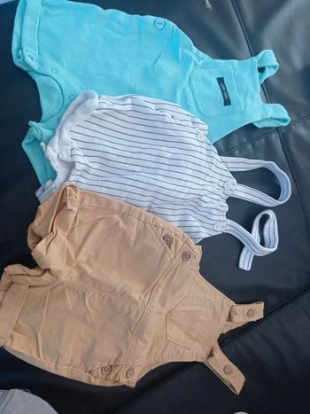 Lot salopette 9 mois