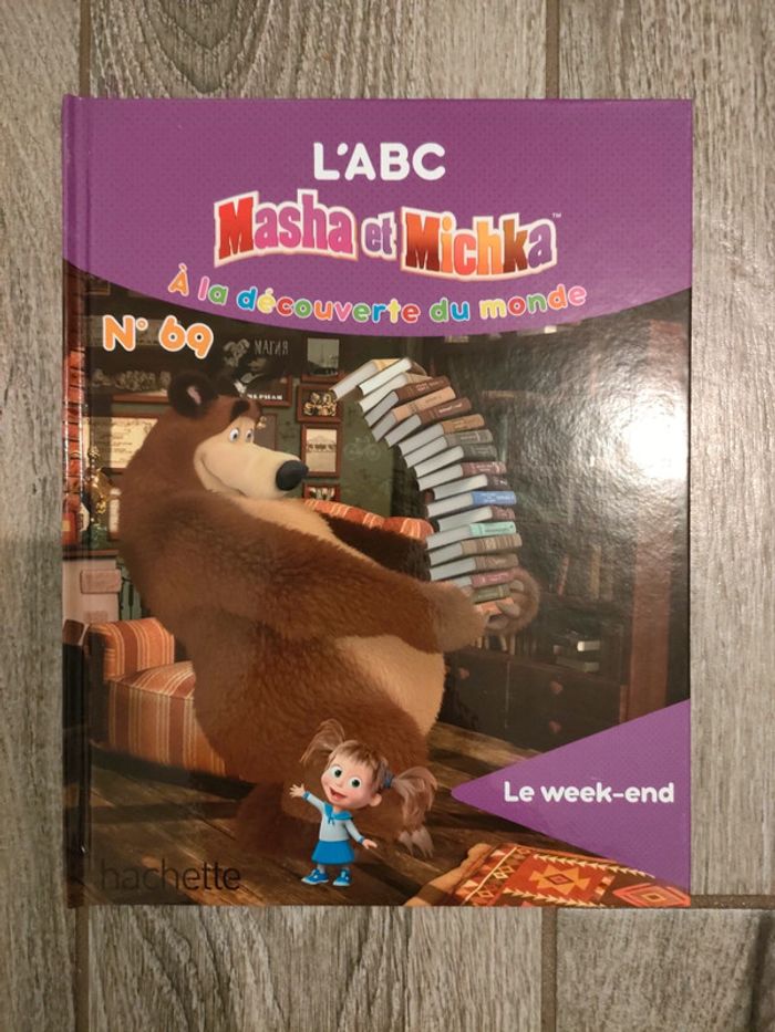 Livre l abc Masha et Michka le weekend