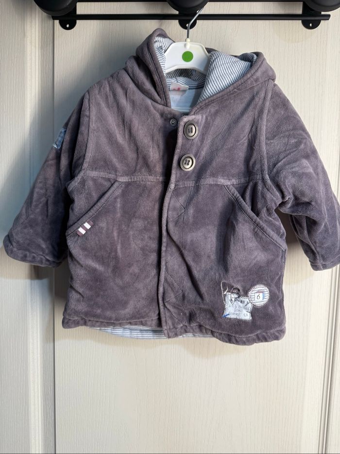 Manteau 6 mois doux et chaud