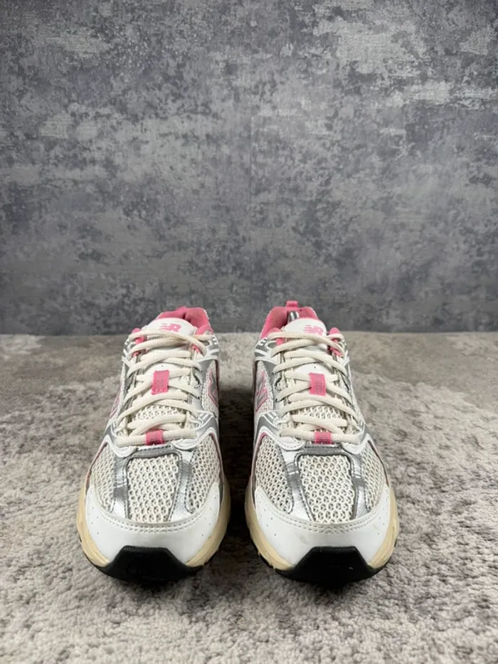 New Balance 530 Running Abzorb - Beige & White & Pink - photo numéro 2