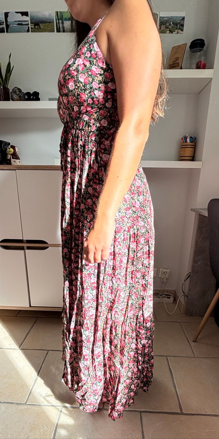 Robe longue fleurie - photo numéro 2