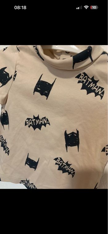 T-Shirt manche longues col roulé