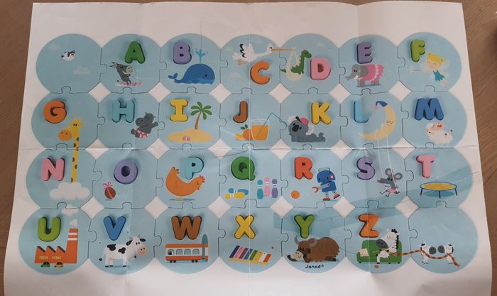 Puzzle j'apprends l'alphabet - photo numéro 3