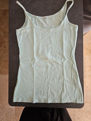 Debardeur vert d'eau pimkie T M 38