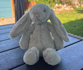 Doudou lapin small vert Jellycat