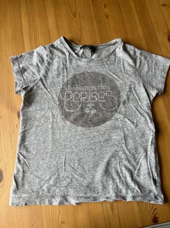 T-shirt le temps des cerises  100 % coton