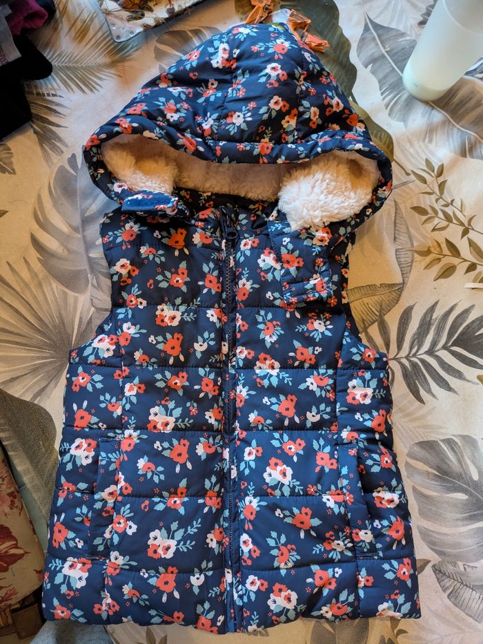 Doudoune sans manche fille 4ans Sergent Major