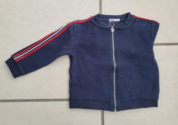 Gilet zippé 4 ans