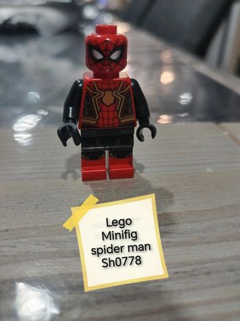 Lego minifig spider man sh0778
