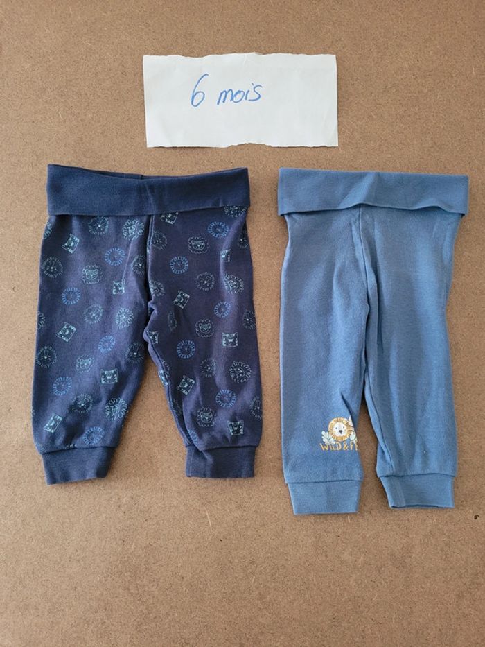 Lot de 3pantalons Lupilu 62/68 soit 3/6mois - photo numéro 2