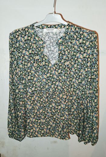 Blouse Naf Naf à fleurs T36