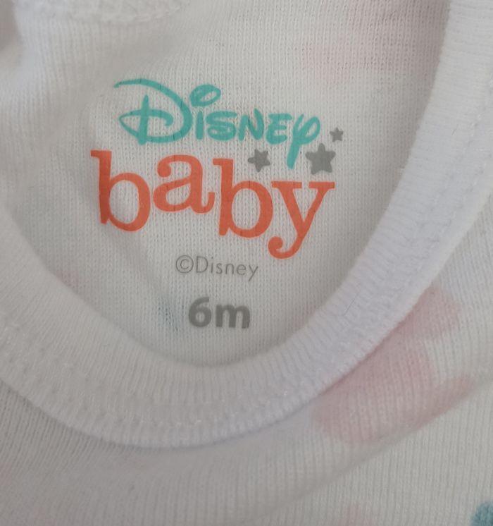 Lot de 2 bodies, Disney " Minnie ", 6 mois, neuf Jamais porté - photo numéro 5