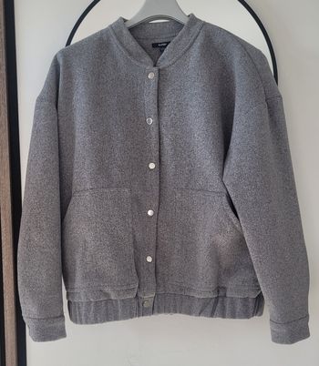 Veste  tendance gris clair kiabi