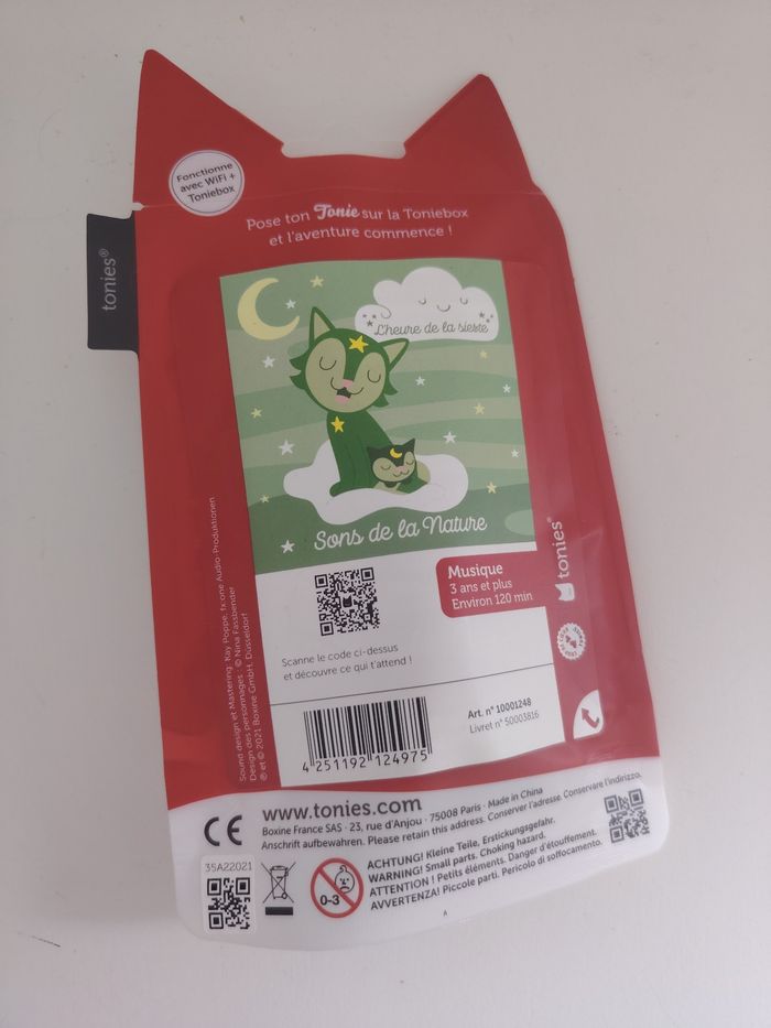 Tonies sons de la nature - photo numéro 2