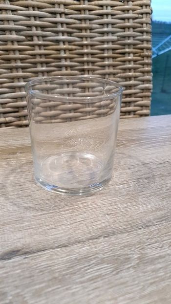 Lot de 7 pots en verre